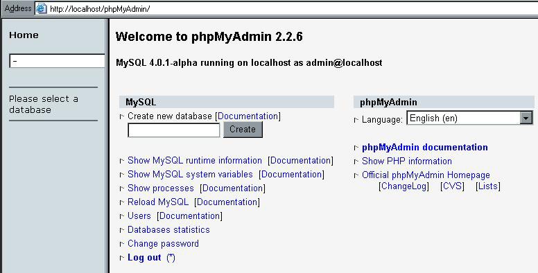 The Other MySQL Admin Interface